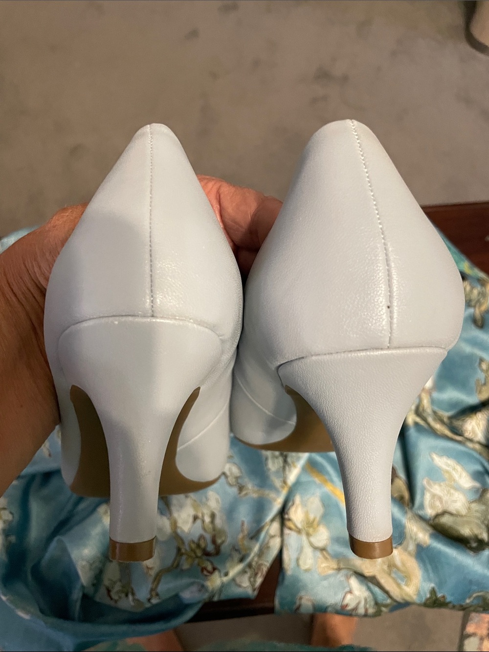 Life Stride Women's Pale Blue Patent Round-Toe Flats - Picture 8 of 8